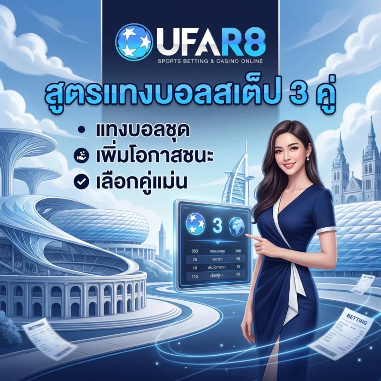 สูตรแทงบอลสเต็ป 3 คู่