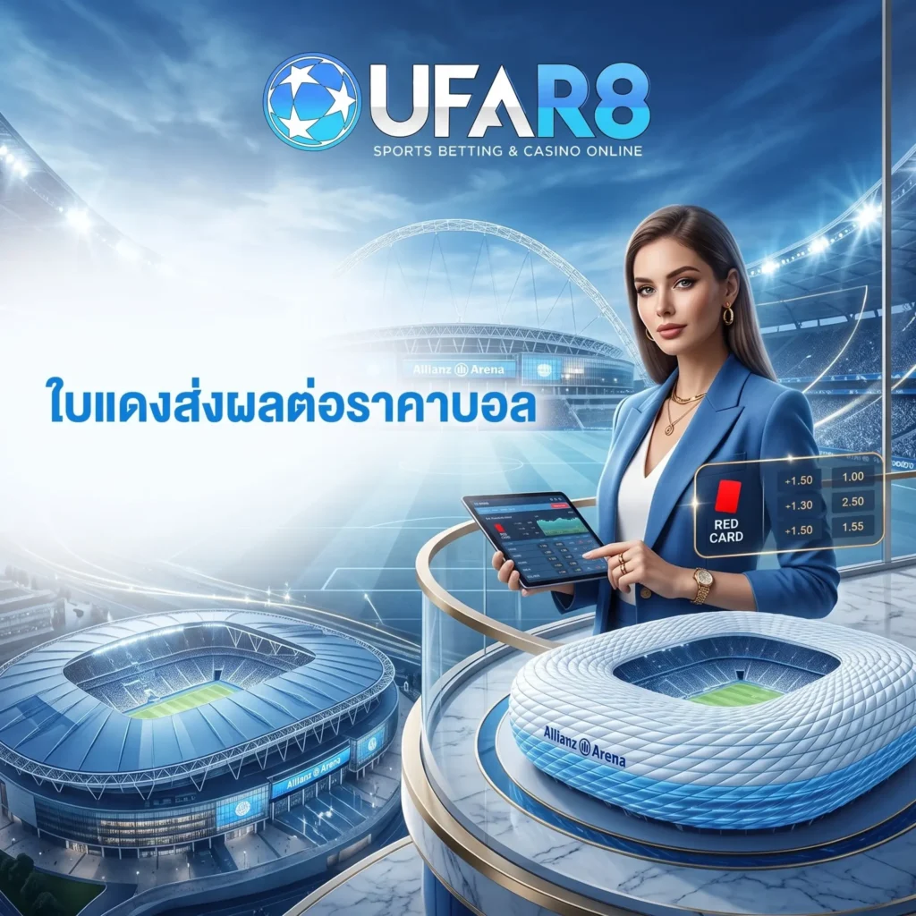 ใบแดงส่งผลต่อราคาบอล
