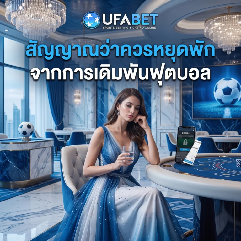 สัญญาณหยุดเดิมพัน